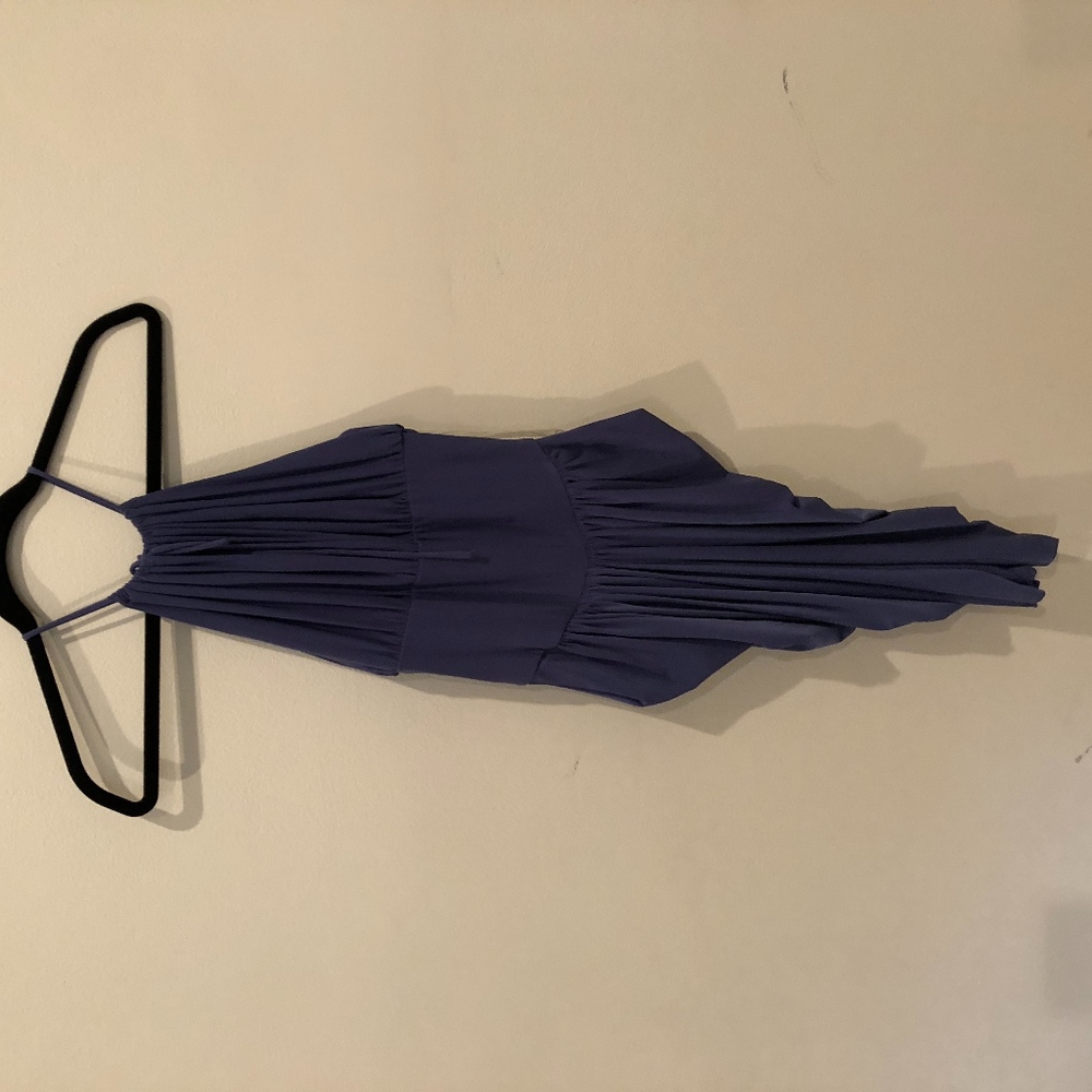 blue dress